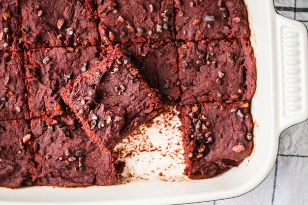 easy beet brownie squares recipe